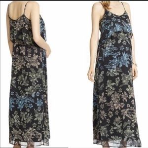 JESSICA SIMPSON MATERNITY floral MAXI DRESS